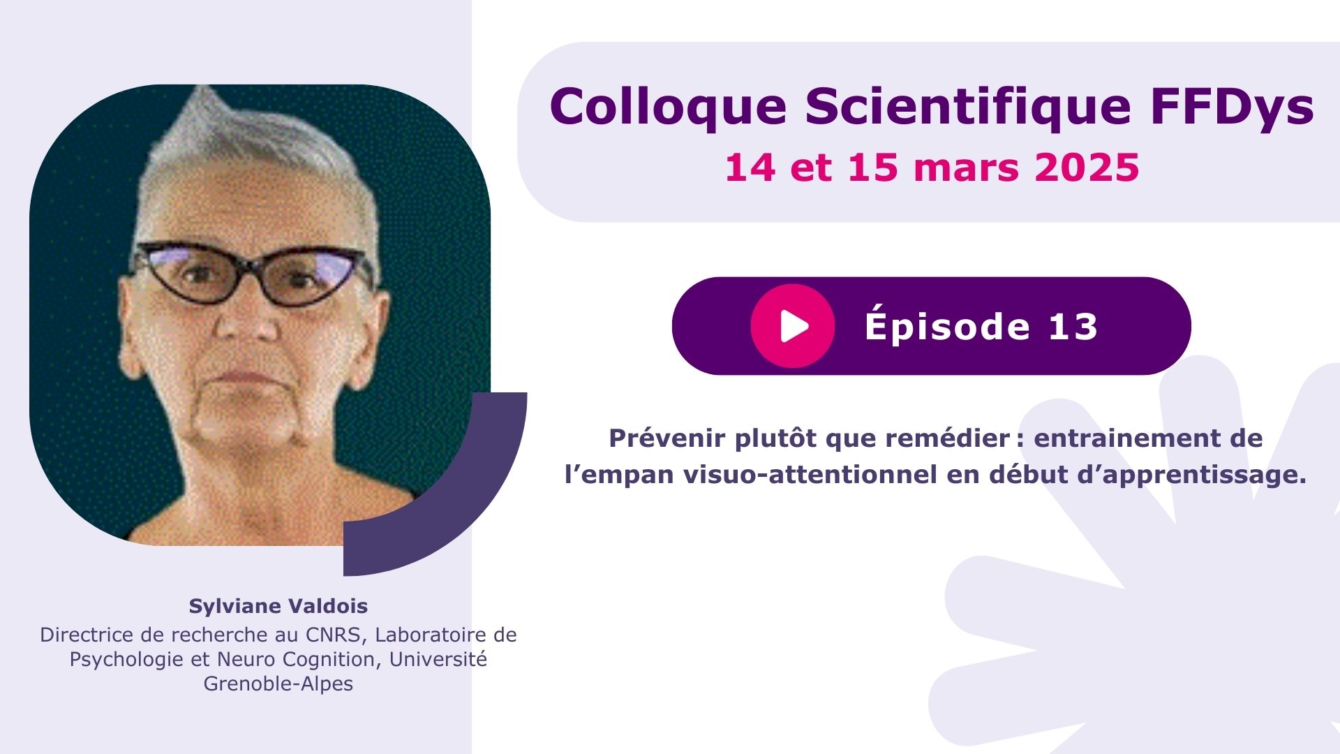 Prévenir plutôt que remédier : entrainement de l’empan visuo ...